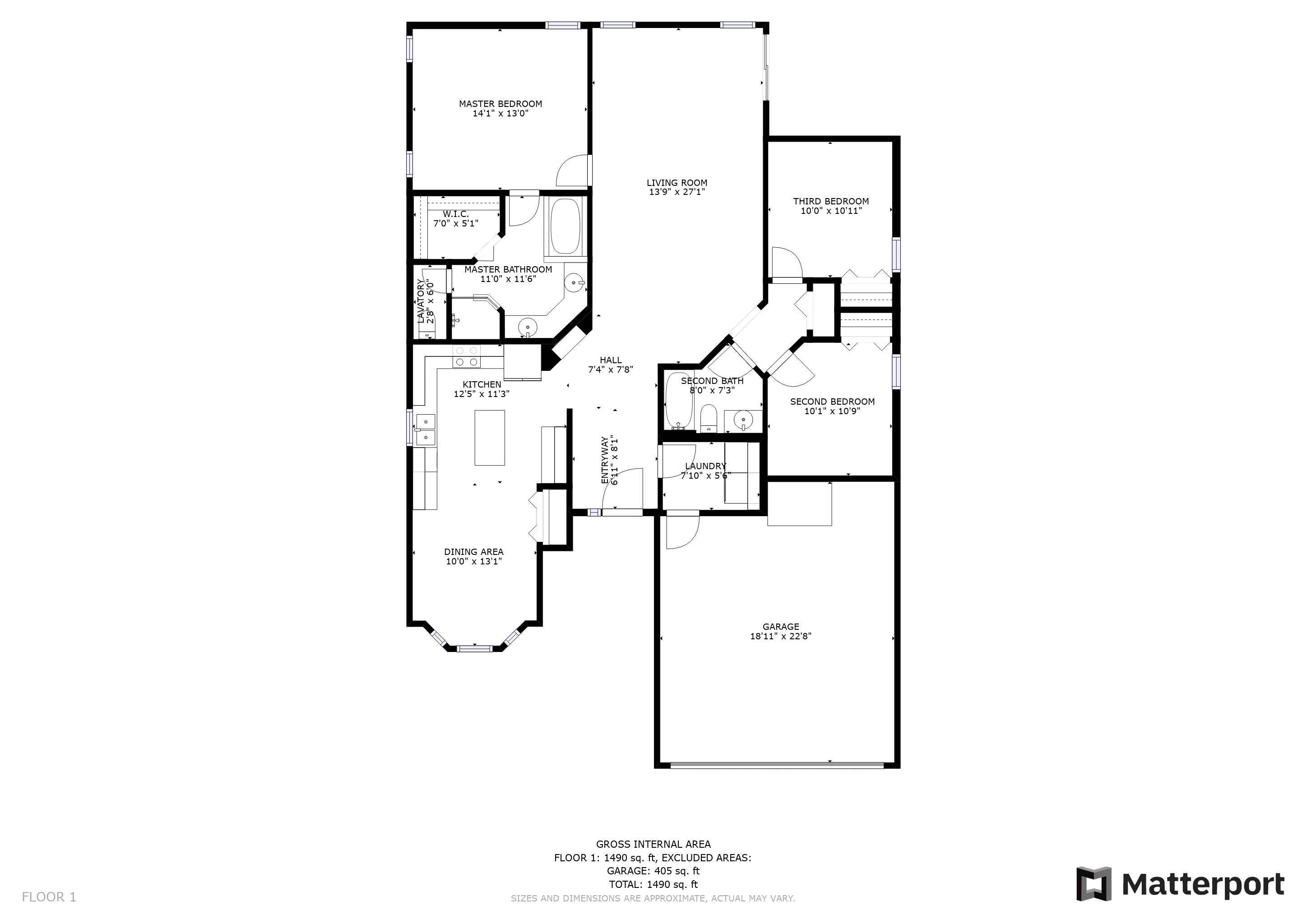 Demo Matterport Generated Floorplan